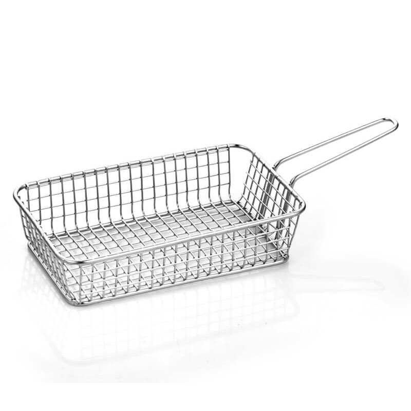 S/S Rectangle Shallow S.Basket