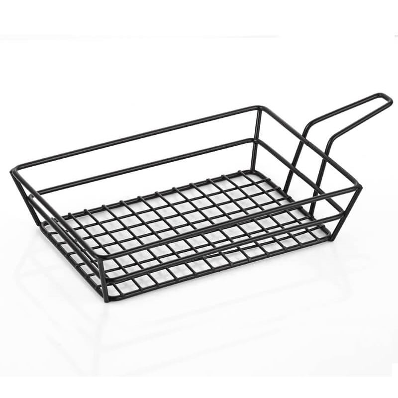 Rectangle Serving Basket W/Handle